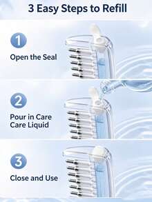 1pc Portable Scalp Applicator Comb With Rotatable Metal Teeth, Suitable For Applying Hair Oil And Essence, Evenly Distributes Liquid Around Hairline While Massaging Scalp, Comes With Dust Cover For Easy Refill And Carrying - Multicolor - View 5