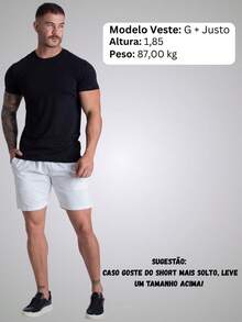 Men's Twill Shorts Simple Casual Fabric Pocket Drawstring Bermuda Shorts - White - View 7