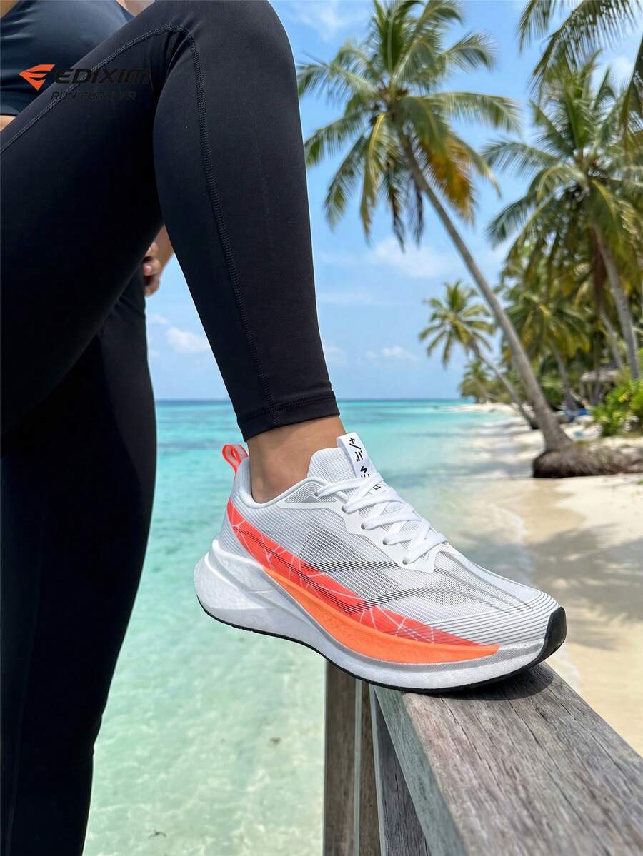 EDIXIM Women's Sports Shoes 2026 Summer New Mesh Breathable Road ...