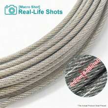 1pc Durable Stainless Steel Clothesline, 78.74 Inch Portable Laundry Drying Rope - Strong And Break-Resistant, Indoor And Outdoor Use, Suitable For Camping, Bathroom, Dorm, Rental, Outdoor Travel, Essential Practical Home Laundry Drying Item - A - View 9