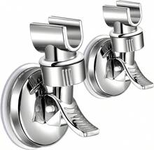2-Pack Suction Cup Shower Head Holders, Universal, Removable And Drill-Free, Suitable For Hotel And Bathroom - 2pcs - View 7