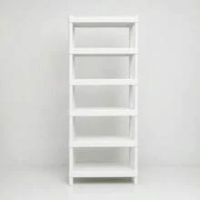 Estante Multiuso Branca 6 Prateleiras Modular com Pés Organizadora - Visão 5