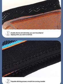 1pc Badminton Cycling Outdoor Hiking Sports Comfortable Elastic Leg Sleeve - Multicolor - View 9