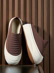 Women Wedges & Platform - Khaki - View 5