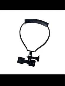 1pc Necklace-Style Phone Holder & Stand, Suitable For Self-Filming, Fishing, Outdoor Travel Recording, Motorcycle Riding Photography Compatible With IPhone, Android Phone, Gift For Birthday, Family, Friends Phone Stand Phone Accessories - Multicolor - View 3