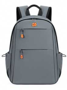SHILAN Business Minimalist Multi-Function Laptop Backpack Water Resistant Wear-Resistant Oxford Cloth Layered Storage Commuter Travel Lightweight Rucksack - Multicolor - View 11