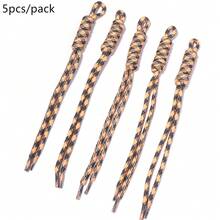 5入組 22-25cm 色塊拼接手工編織尼龍掛繩,花卉圖案鑰匙圈手機掛繩包飾 DIY 校園文具背包可愛裝飾繩 - 花色編織掛繩 - 查看 15