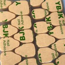 24/120/240/480pcs Side Nail Glue Stickers, Fake Nails, Breathable Transparent Adhesive, DIY, Essential, Double-Sided Strong Adhesive Stickers, Artificial Nail Fixing Stickers, Transparent Jelly Stickers, Suitable For Press-On Nails, Reusable Detachable Sticker Strips - Upgraded Version - View 5