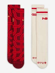 Nike Everyday Plus CNY Men's Mid-Calf Socks 2 Pairs HJ9384-900 - HJ9384-900 - View 2