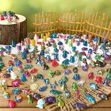 10/5PCS Mini Random 3D Printed Animal Figurine Set, Flexible Movable Stress Relief Toys, Surprise 3D Printed Cute Animal Desktop Decor, Party Favors, Classroom Rewards, Gift Bag Fillers, Lawn Art Collectibles, Party Decorations, Garden Statues (Random Styles And Compact Size) Hot-Selling 3D Printed Colorful Mixed Mini Animal Craft Decor Figurines Educational Toys For Kids - Multicolor - View 11