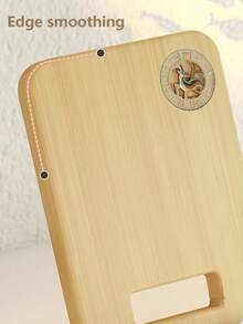 New Bamboo Phone Stand, 3D Desktop Detachable Phone Storage Rack/Stand - Multicolor - View 5