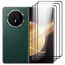 3片裝 3D 曲面鋼化玻璃螢幕保護貼，適用 X300 Pro/X300/V70// Lite/V50/V50 Lite/X200 Pro、Honor Magic 7 Lite/Magic 7 Pro/Magic 8 Pro/HONOR 400 Pro/HONOR 200/HONOR 200 Pro，高清全螢幕、防刮耐磨、簡易安裝 - 無色 - 查看 23