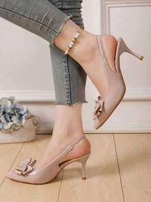 Women Pumps - Apricot - View 2
