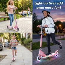 UBRAVOO Kids Scooters - Pink - View 9
