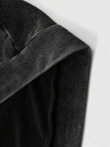 Men's Standard Size Long Sleeve Casual Washed Hooded Sweatshirt With Cross, Spider Web And English Letter Print, Street Style Casual Sports Weekend Autumn Winter Washed Long Sleeve Hooded Sweatshirt - Black - View 4