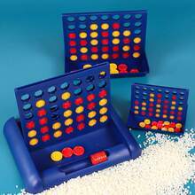 A 3D Portable Four-In-A-Row, Tic-Tac-Toe Desktop Game, Board Game, Multiplayer Game, Suitable For Multiple Players, Can Be Given As A Gift - Multicolor - View 6