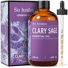 Minyak Esensial SU JUABA Clary Sage untuk Diffuser, Aromaterapi & Relaksasi, Menutrisi Kulit, Rambut & Kuku - 118mL / 4 FI. Oz - Clary Sage - View 8