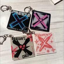 TXT New Album Merchandise, YEO/NJUN, SOO/BIN, TAEHYUN Merchandise Keychain, Cute Key Chain, Bag Charm, Backpack Charm, Fan Collection Pendant, Birthday Gift Holiday Gift - Multicolor - View 3