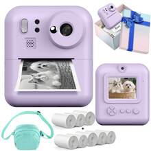 Instant Print Camera With 1080P HD Resolution Portable Photo Printer With Print Paper Multi Functional Device For Memory Preservation And Creative 1300mAh Rechargeable Battery For Beginners Travel Photography And Special Occasions With Studio Feature - View 20