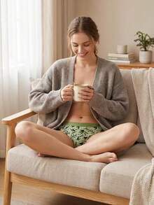 3pcs Soft Modal Full Coverage Panties, Women's Breathable Elastic Low Waist Underwear, Individually Packaged - Multicolor - View 3