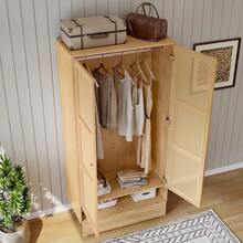 أثاث طبيعي مع تخزين مع أبواب مصنوع من الخيزران والخشب - طبيعي - مشاهدة 5