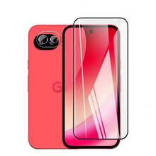3in1 Is Suitable For 10A Screen Protector, Hand-Painted Flower Dropper, Dot Drill Phone Case, Fingerprint Unlock Full Screen Tempered Film, And Lens Film Combination For Pixel 10 Pro Pixel 11 Pro Pixel 11 Pro XL - Black #3IN1 - View 2