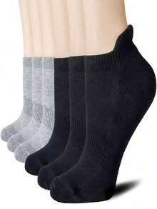 20 Pasang Kaos Kaki Jala Pendek Putih Pria, Bernapas dan Nyaman, Dengan Penopang Lengkungan Kaki, Cocok untuk Dipakai di Pergelangan Kaki - Putih - View 3
