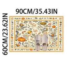 1pc White Pumpkin Runner Rug, Hallway Long Carpet, Rug, Home Decor, Living Room Area Rug, Room Decoration, Washable Carpet, Halloween Gift - White Pumpkin - View 13