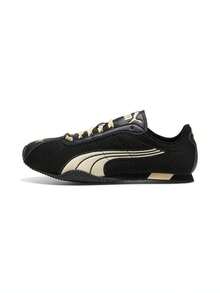 Puma Sepatu Kasual Low-Top Unisex H-Street Mesh Hitam-Kuning Senja 40726604 - Hitam - View 1