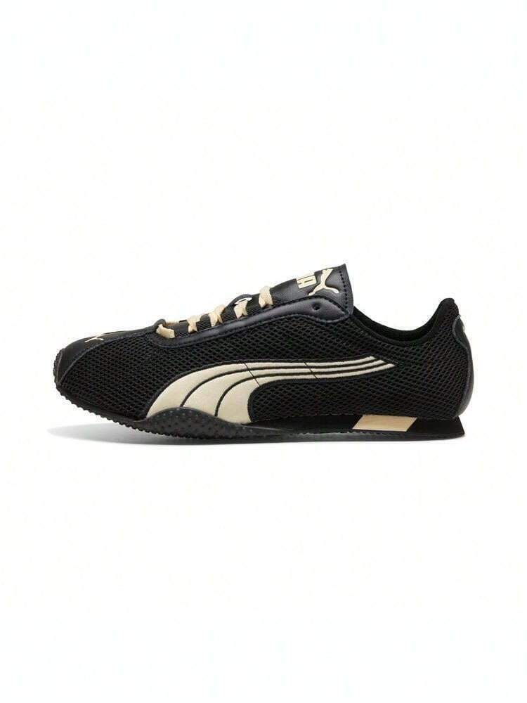 Puma Sepatu Kasual Low-Top Unisex H-Street Mesh Hitam-Kuning Senja 40726604 - Hitam - View 1