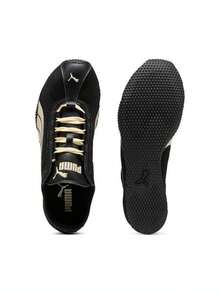Puma Sepatu Kasual Low-Top Unisex H-Street Mesh Hitam-Kuning Senja 40726604 - Hitam - View 5