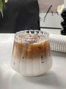 葡萄玻璃杯 個性化咖啡杯 牛奶拿鐵杯 水杯 果汁杯 2件組 - 無色 - 查看 4
