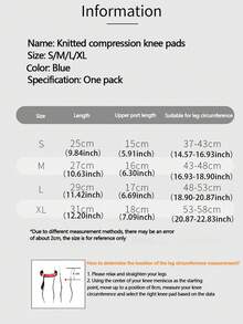 1pc Badminton Cycling Outdoor Hiking Sports Comfortable Elastic Leg Sleeve - Multicolor - View 3