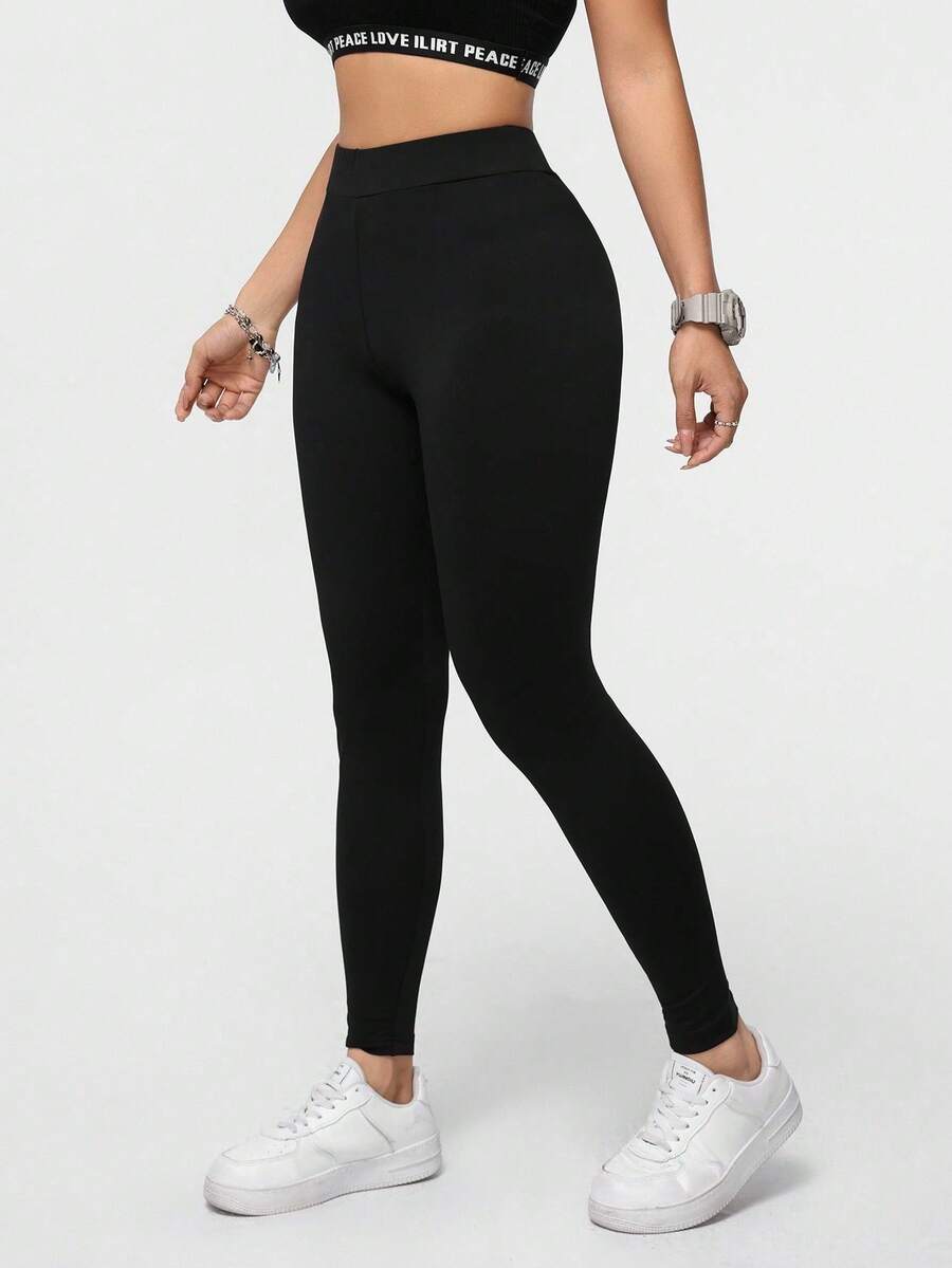 Women Leggings - Black 2 - View 1