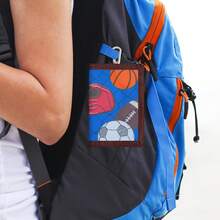 Teenager Wallet, Boys & Girls Personalized Card Holder, Sports Ball Style Wallet, Wear-Resistant & Dirt-Resistant, Convenient Carrying With Hook Design (Random Pattern Version) - Multicolor - View 4
