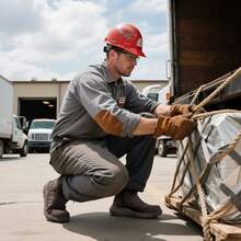 Men Work & Utility Shoes - Brown - View 9