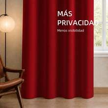 POLIGONO Curtains - Red - View 4