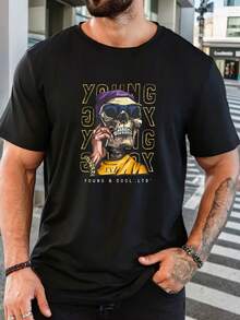 Men T-Shirts - Black - View 1