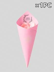 Customizable Text Petal Paper Cones, Suitable For Wedding Favors, Bridal Showers, Birthday Confetti, Christmas, And Halloween Party Decorations. - Multicolor - View 23