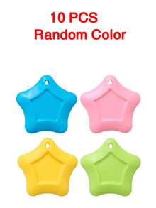 30/10pcs Star Eraser Precise Wiping, Easy To Wipe, Wear-Resistant Eraser Does Not Fall Off, Multifunctional Like Leather Eraser - Multicolor - View 11