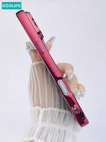 KOOLIFE 1組奢華Ins磁吸無線充電加厚防摔耐用時尚手機殼，相容 iPhone 18 Pro Max、17、17 Pro Max、16、15、13 Pro... - 櫻桃紅 - 查看 6
