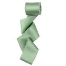 1 Roll Silk Satin Frayed Edge Ribbon For Crafts, Wedding Invitation Decoration, Gift Wrapping 1.5inch X 4.5m - View 11