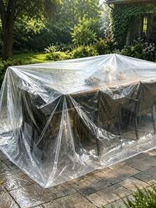 Outdoor Waterproof Cover - Suitable For Tables, Chairs, Grills, Plants And General Yard Protection - Multicolor - View 4