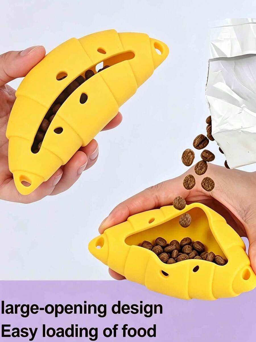狗狗零食發放玩具,喇叭形狀,耐咬幼犬磨牙玩具,互動訓練玩具 - 彩色 - 查看 1