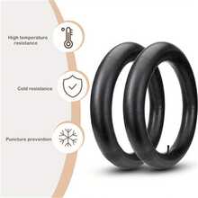 Durable Butyl Rubber Bicycle Inner Tube, Puncture Resistant Fat Tire With American Valve For Snow Sand Beach And Mountain Biking - Multicolor - View 5