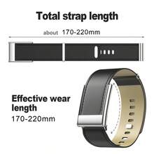 1pc 5.0 Sports Watch Band - Straight Men's Adjustable Sports Wristband, Suitable For Gym And Running - Perfect Gift For Halloween And Christmas, Sports Apparel Accessory, Easy-To-Adjust Buckle (With U-Shaped Connector) - Multicolor - View 2