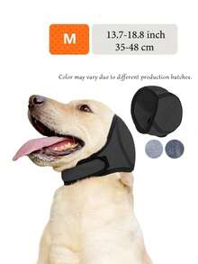 1pc Adjustable Dog Ear Muffs, Noise-Canceling Anxiety Relief Design, Suitable For Thunder, Fireworks, Travel, Comfortable For Medium To Large Dogs - Multicolor - View 15