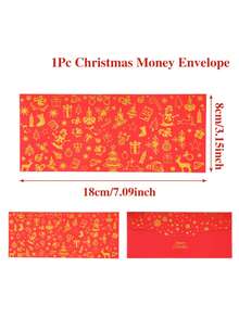 1/12/24pcs Red And Green Christmas Envelopes With Snowflake And Christmas Tree Pattern, Christmas Cards, Mailing Bags, Merry Christmas Card Packaging, Christmas Money Bags, Christmas Gift Bags, Christmas Party Gift Bags, Christmas Party Supplies, Christmas Decorations, 2027 New Year Halloween Gifts, Christmas Party Decorations, Christmas Decorations, Back To School - Christmas Envelopes - View 16