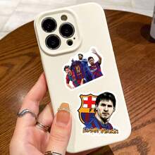 FIFA 50pcs Messi Football Stickers, #10 Jersey, Trophy, Match Action & Celebration Patterns, Suitable For DIY Scrapbooking, Journals And Football Fans - Multicolor - View 7