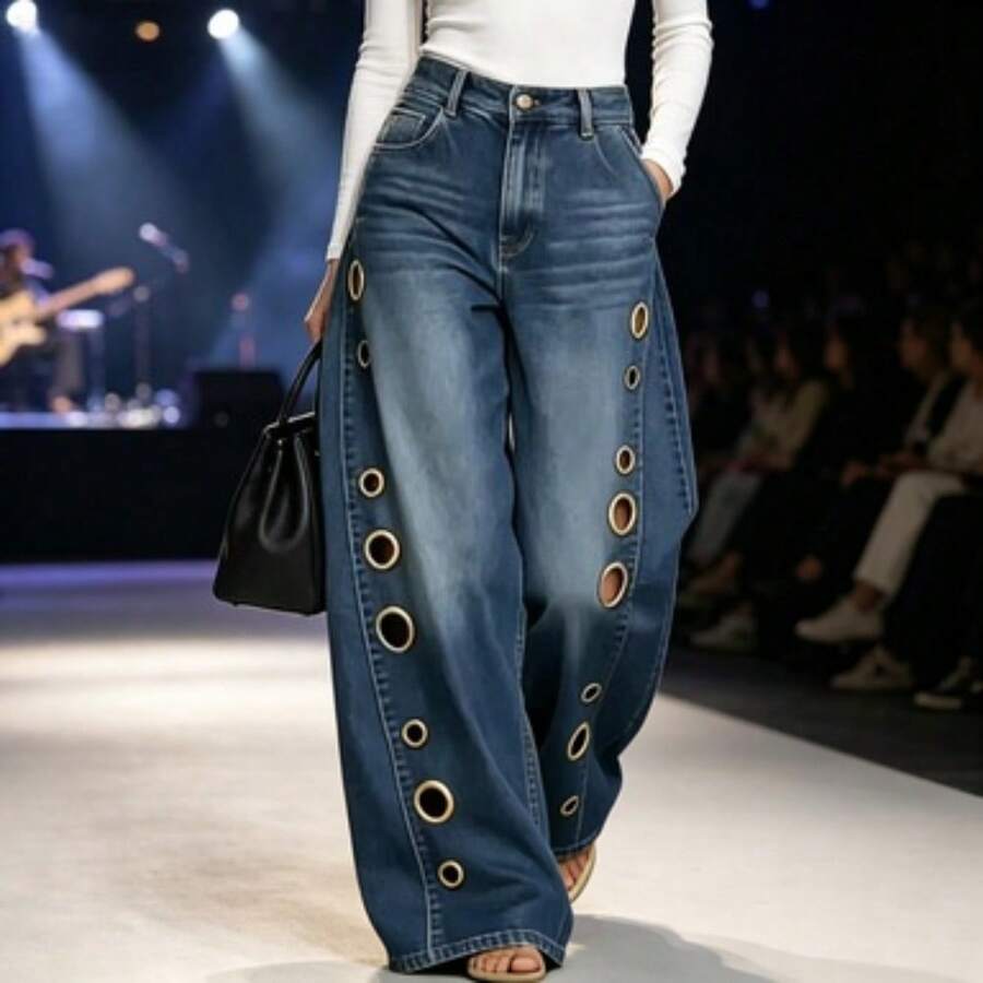 Women Jeans - Vintage Blue - View 1